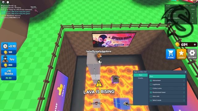[UPDATE] Type Or Die Script Hack - Auto Answer, Auto Win, Auto Collect Coins *PASTEBIN 2023* смотреть онлайн