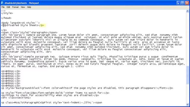 Disabled Style Sheets And Maintain Page Readability: Web Accessibility Manual Checks смотреть онлайн