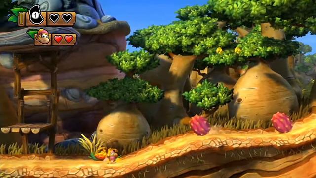 Donkey Kong Country: Tropical Freeze - Teil 18 - Baobab-Boogie! - [HD|60] - Let's Play Together смотреть онлайн