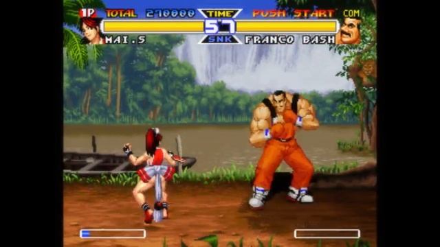 Real Bout Fatal Fury Special (PS2) - Mai Shiranui playthrough смотреть онлайн