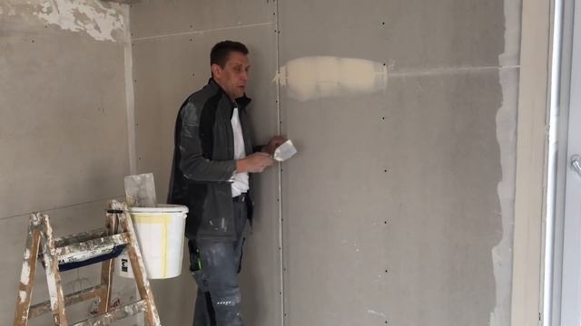 Как правильно шпаклевать гипсокартон , от А до Я. Часть 1. смотреть онлайн