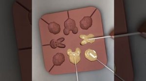 Заливка шоколада в силиконовую форму. Www.cake-profit.ru