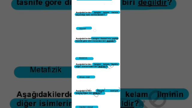 💢KELAMA GİRİŞ DERSİ ÇIKMIŞ ARASINAV SORULARI 🗯️ İLAHİYAT ÇIKMIŞ SORULAR 📚 смотреть онлайн