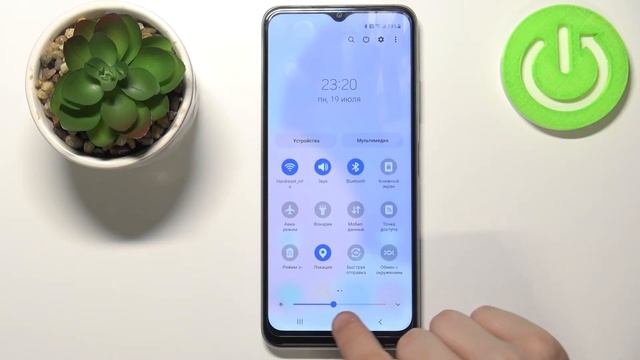 Как включить автояркость на Samsung Galaxy F12? Настройки яркости экрана Samsung Galaxy F12 смотреть онлайн