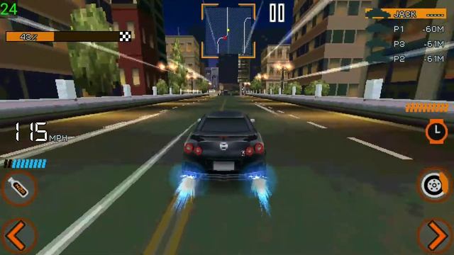 NFS THE RUN java game on Android using J2ME смотреть онлайн