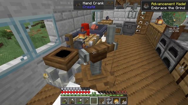I built an AUTOMATIC KELP FARM in Minecraft Create Mod смотреть онлайн