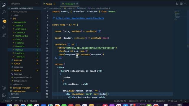 React JS Tutorials | Master API Integration in React JS | React JS From Beginner to Advanced смотреть онлайн