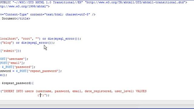 PHP Blog User Registration part2 смотреть онлайн