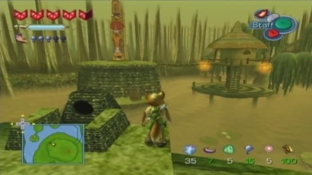 GCN Star Fox Adventures walkthrough: Lightfoot Village смотреть онлайн