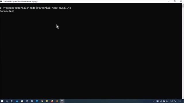NodeJs Mysql Module Part-09 | Create Database & Table | Insert data | Mysql Connection смотреть онлайн