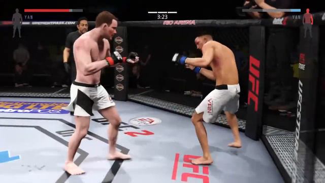 Ufc 2 Ps4 Лысая полторашка попробуй выгнать меня с UFC (смотрим сколько раз за стрим он осмелиться смотреть онлайн