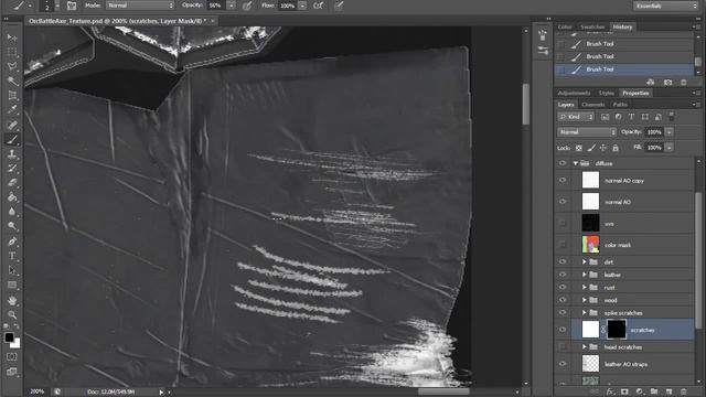 CGI 3D Tutorial : "Using Photoshop to Add Unique Scratches" - by 3dmotive смотреть онлайн