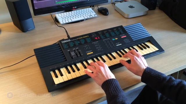 Yamaha PortaSound PSS-280 Sounds and play смотреть онлайн