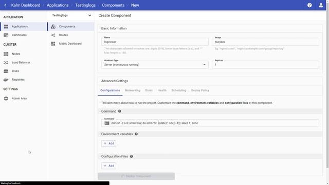 How to view Kubernetes Container Logs with Kalm смотреть онлайн