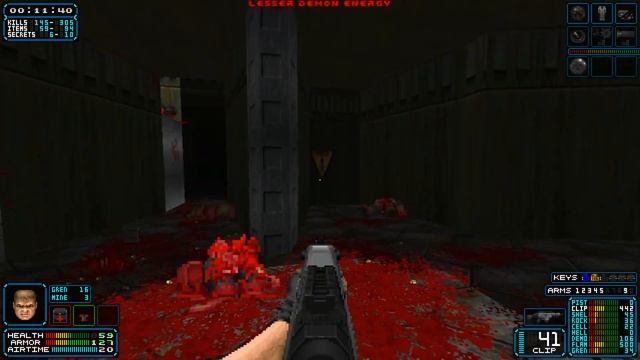 John Romero's E1M8b (Project Brutality, Last Man On Earth, 100% Kills & Secrets, 0 deaths) смотреть онлайн
