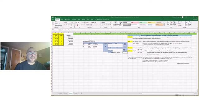 Accounting Education Payback, NPV, IRR, MIRR смотреть онлайн