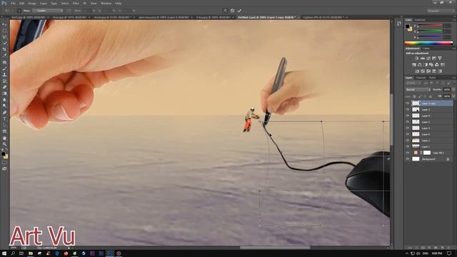 Speed Art 24 | ( photoshop photo manipulation ) by Art Vu смотреть онлайн