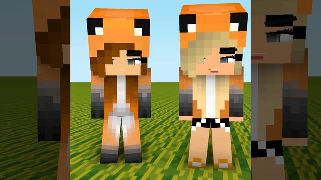 BABY FOX GIRL - K/DA POP/STAR - MINECRAFT ANIMATION #Short смотреть онлайн