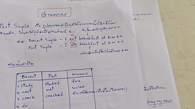 ม. 5 Past Simple смотреть онлайн