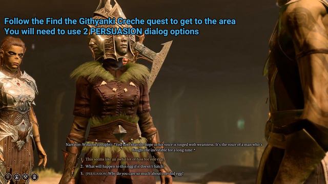 Steal a Githyanki Egg without combat Baldur's Gate 3 смотреть онлайн
