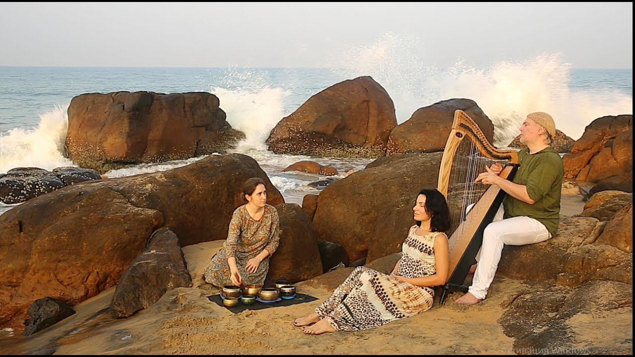 Relax Music/ Harptherapy /Арфотерапия/ Alizbar -Celtic Harp /Ravenna34 /India/ Tibetan Singing Bowls