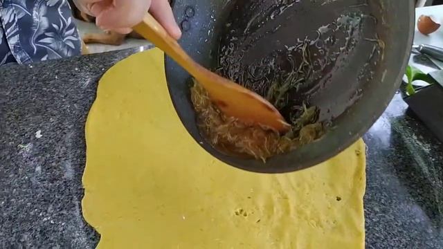 Что приготовить на завтрак? Корейский тыквенный пирог с яблоками / Кухни народов мира смотреть онлайн