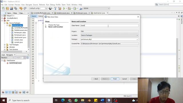 JAVA NETBEANS - INPUT & OUTPUT CLASS SCANNER, BUFFERED READER & CONSOLE смотреть онлайн