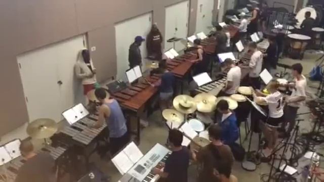 UMass Drumline 2014: Front Ensemble - Spain (Teaser) - Band Camp