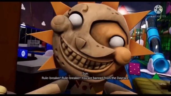 Rule breaker! Rule breaker! You are banned from the Daycare