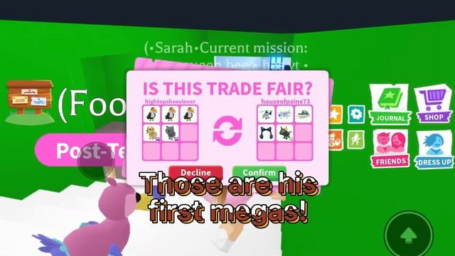 4 WIN/FAIR/LOSE TRADES in ROBLOX ADOPT ME! ?~ sarahplaysroblox смотреть онлайн