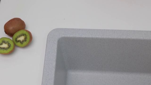 Мойка из искусственного камня Эльза, Alcora, светло-серая смотреть онлайн