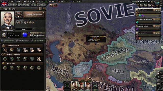 Hearts of Iron IV - Man the Guns: United Kingdom #3 смотреть онлайн