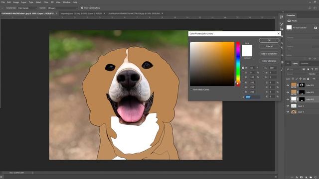 How to Cartoon effect in photoshop | cartoon effect on dog | make cartoon effect in photoshop смотреть онлайн