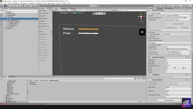 Unity Game Creator Tutorial - Melee Poise and Defense - 22 - Make a 3D Platformer смотреть онлайн