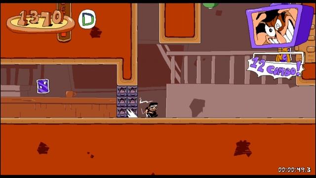 Pizza Tower второй этаж на ранг P (+ мемы) смотреть онлайн