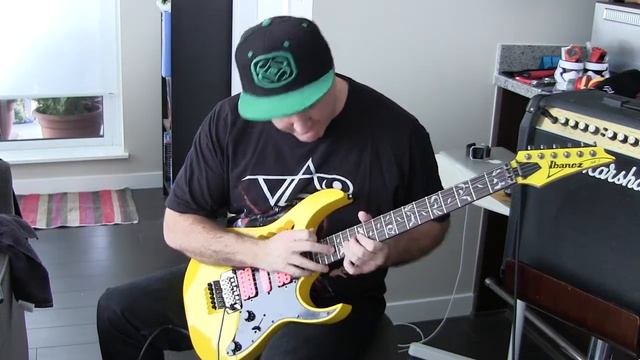 Ibanez JEM Jr Yellow Instrumental смотреть онлайн