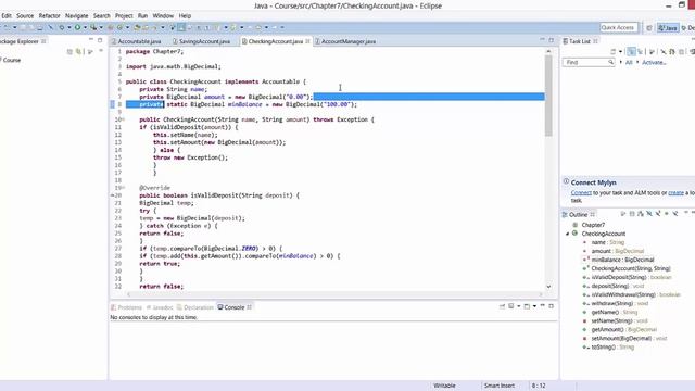 Chapter 7 Interface demo смотреть онлайн