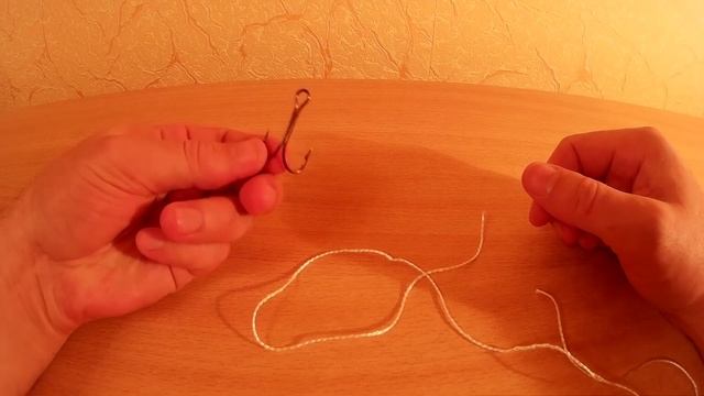 Узел для привязки рыболовного крючка Восьмёрка или простой Восьмёрочный узел смотреть онлайн