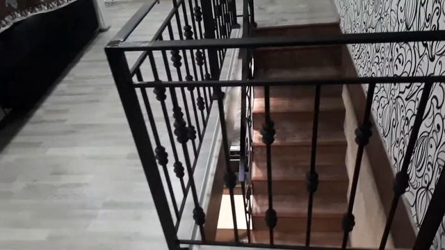 Ограждения лестницы из металла. смотреть онлайн