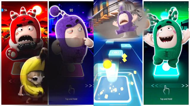 Oddbods Fuse 🆚 Oddbods Pogo 🆚 Oddbods Bubbles 🆚 Oddbods Slick. 🎶 Who Is Best?