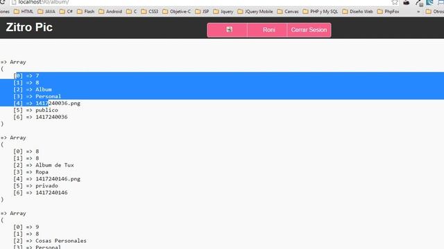 Creando un Álbum Fotográfico con PHP y My SQL - Parte 33 смотреть онлайн