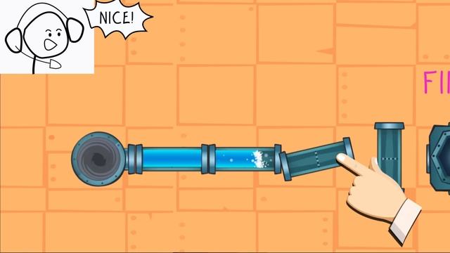 Water pipes puzzle Game смотреть онлайн