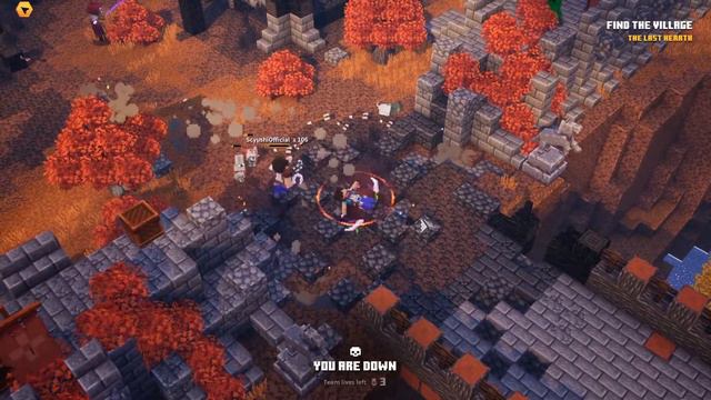 Minecraft Dungeons Co-op Gameplay #6 смотреть онлайн