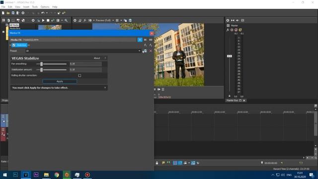 Стабилизация видео в Vegas Pro смотреть онлайн