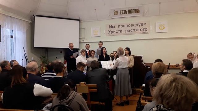 Выступление хора из Новогиреево на праздник жатвы, 06.10.2019 смотреть онлайн