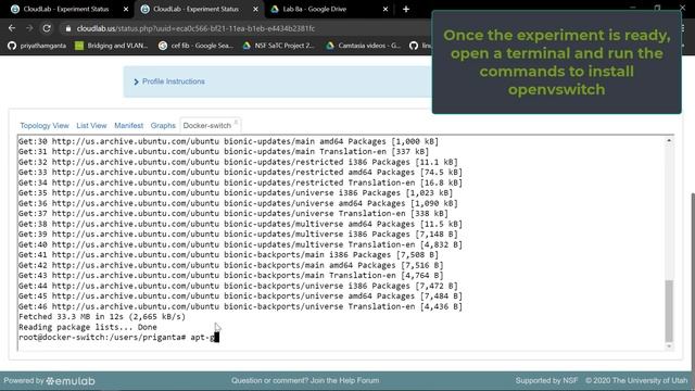 Lab 8. NFV Lab using Docker (Floodlight) смотреть онлайн