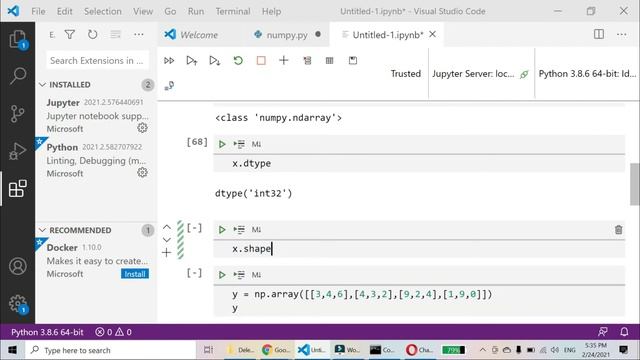 Creating Numpy ndarrays смотреть онлайн