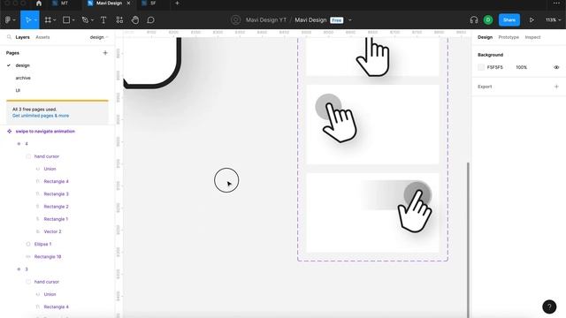 Create a SWIPE TO NAVIGATE ANIMATION in Figma (Tutorial) смотреть онлайн