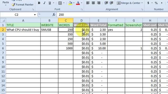 Basic Excel Formulas - Add, Subtract, Divide, Multiply смотреть онлайн