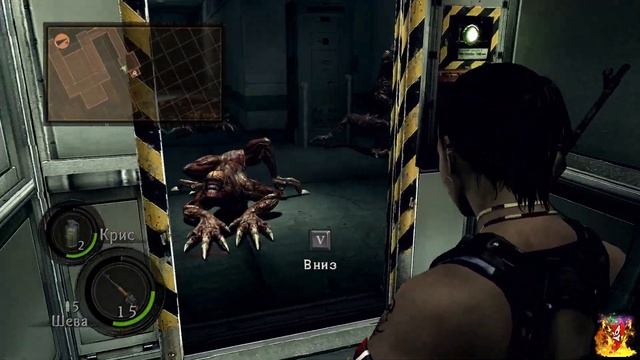 ОГРОМНЫЙ ПАУК ► Resident Evil 5 #11 Кооперативное Прохождение смотреть онлайн